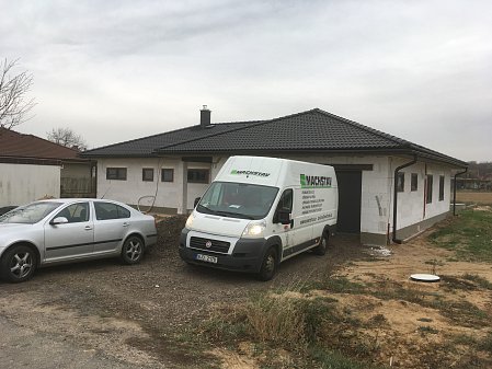 Zateplení stropní konstrukce rodinného domu v Třebověticích